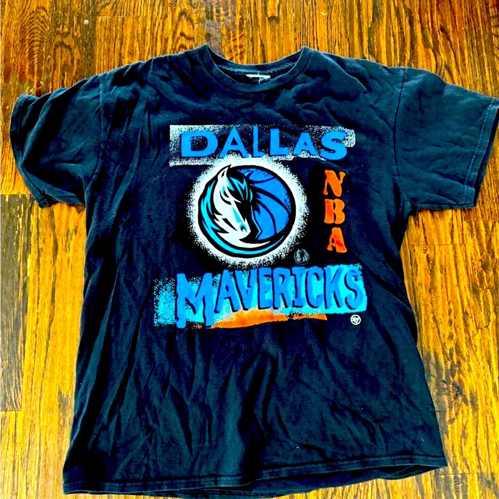 Dallas Mavericks Vintage Style 47 Brand NBA T-Shirt Men's Graphic Tee